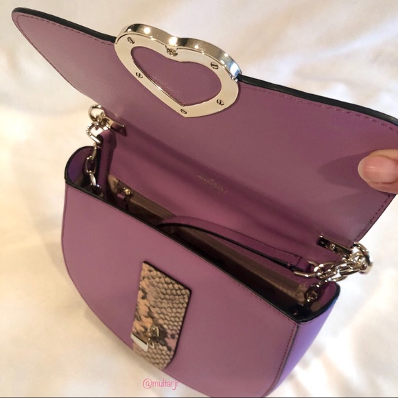 ♠️ Kate Spade ♠️ Robyn Exotic Saddle Bag - Picture 12 of 16